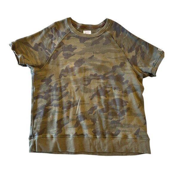 Champion by Todd Snyder Short Sleeve Camo Fleece – XXL - Picture 1 of 4